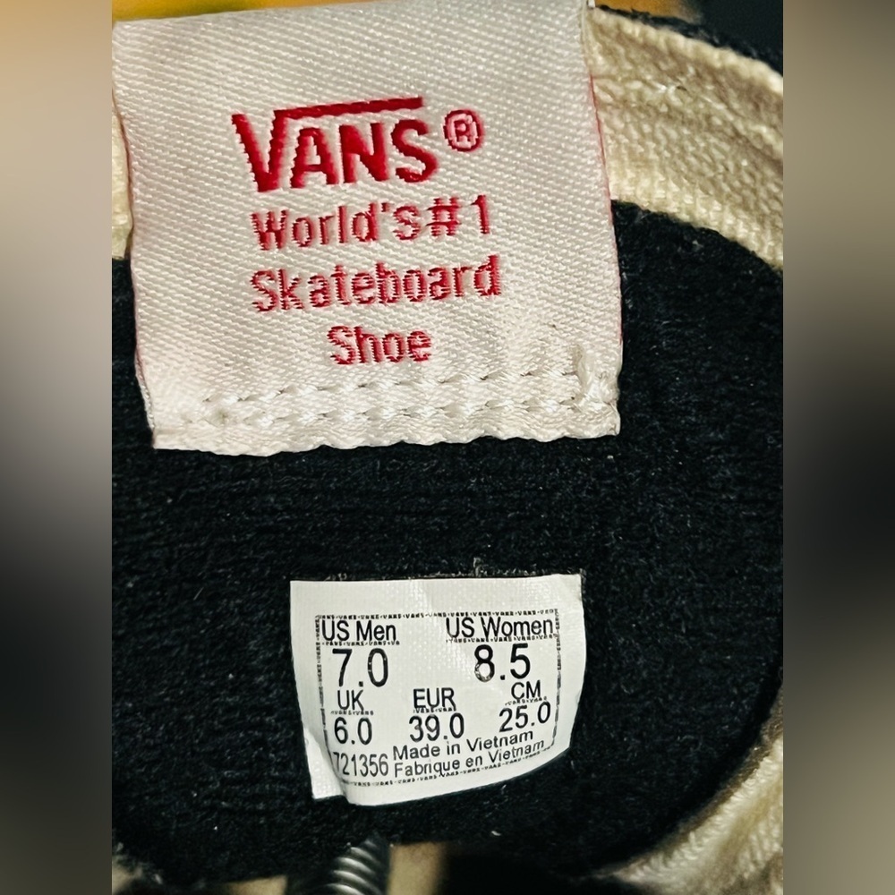 Vans SK8-HI unisex women’s 8.5 and men’s 7.0 great condition Super clean!!! - Picture 10 of 10